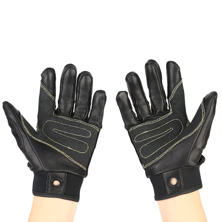 XINDA H-ST01 Outdoor Rope Drop Gloves Fitness Training Rope Drop Cave SRT Downhill Gloves, Size:, S, M, L, XL
