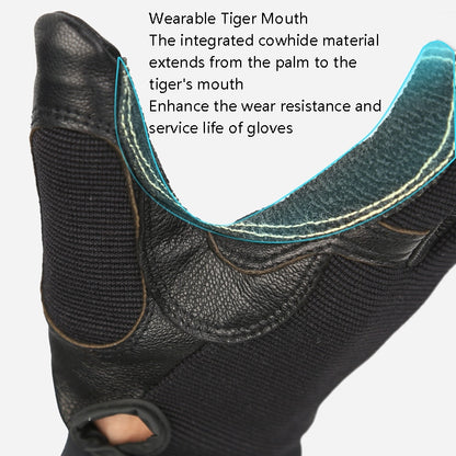 XINDA H-ST01 Outdoor Rope Drop Gloves Fitness Training Rope Drop Cave SRT Downhill Gloves, Size:, S, M, L, XL