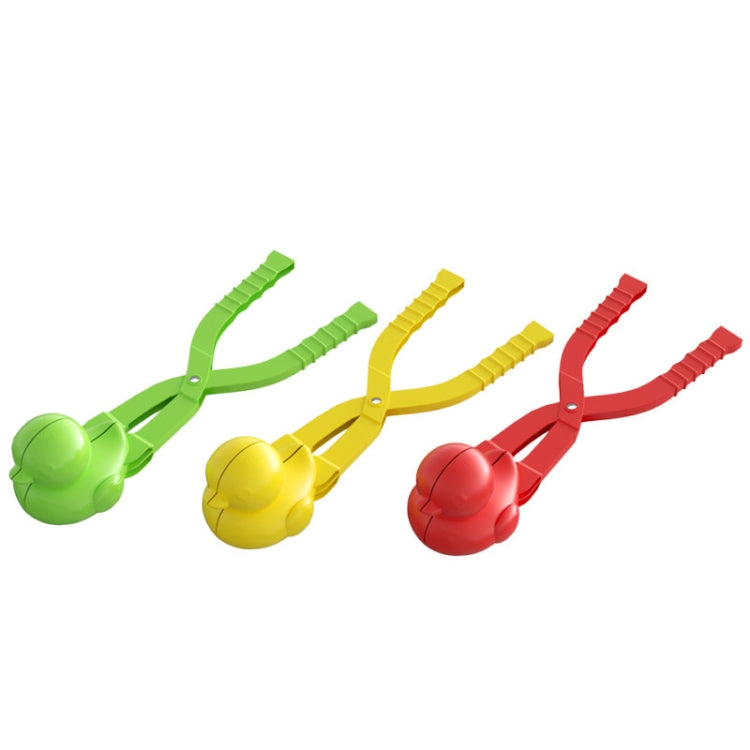 Children Winter Outdoor Playing With Snow Grippers Snowball Fight Tools, 3 PCS Stainless Steel Shovel, 2 PCS Double Ball Clip, 2 PCS Five Goals, 3 PCS Duck Clip, 2 PCS Snowman Clip