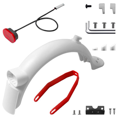 X0130 Electric Scooter Rear Fenders Bracket Tail Light Screw Cap Tool Set For Xiaomi Mijia M365 Pro 2, Black Suit, Red Suit