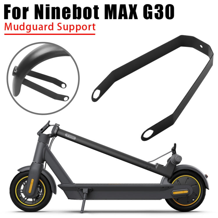 Electric Scooter Rear Mudguard Bracket For Ninebot MAX G30, Mudguard Bracket (Black), Mudguard Bracket (Red)