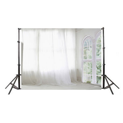 2.1m x 1.5m Anchor Live Room Photo Studio Background Cloth, Window Curtain