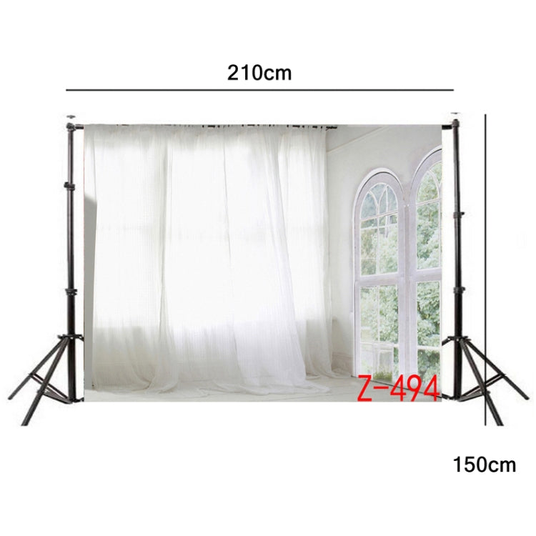 2.1m x 1.5m Anchor Live Room Photo Studio Background Cloth, Window Curtain
