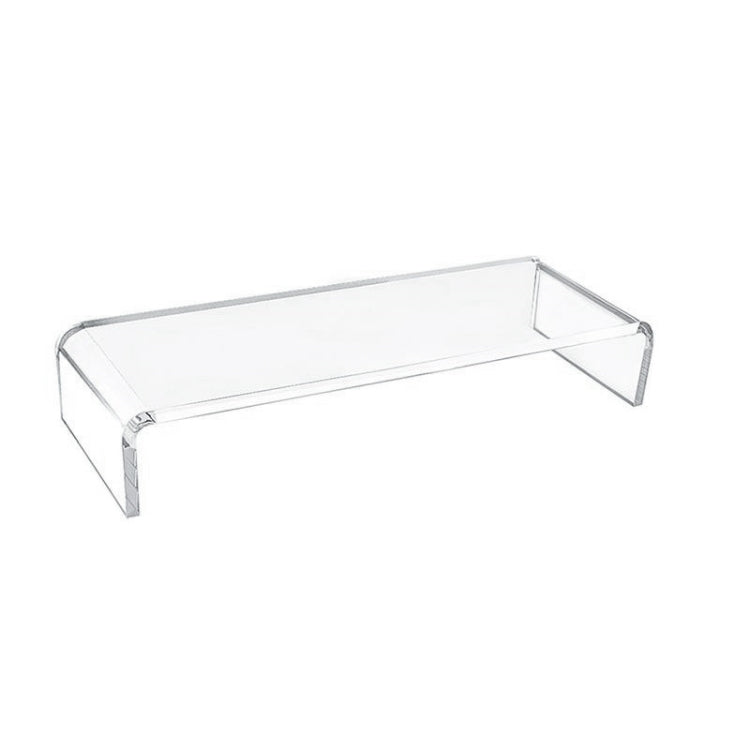 SYC0043 2 PCS Computer Monitor Desktop Increased Acrylic Base, SYC0043