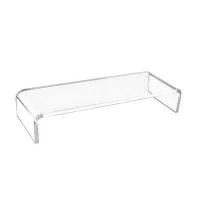 SYC0043 2 PCS Computer Monitor Desktop Increased Acrylic Base, SYC0043