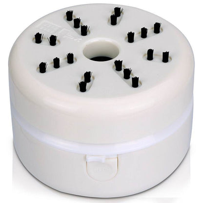 Deli 18880 Desktop Eraser Vacuum Cleaner Small Keyboard Cleaner, White, Light Green