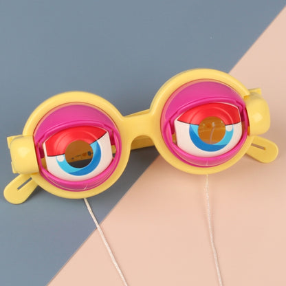 3 PCS Children Funny Glasses Toys Amusing Tricky Props, Pink Yellow, Pink, Black, Green