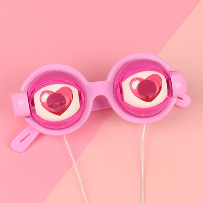 3 PCS Children Funny Glasses Toys Amusing Tricky Props, Pink Yellow, Pink, Black, Green