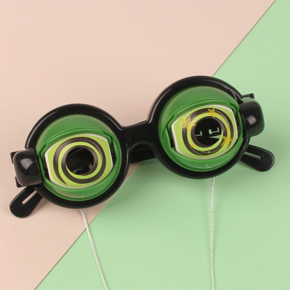 3 PCS Children Funny Glasses Toys Amusing Tricky Props, Pink Yellow, Pink, Black, Green