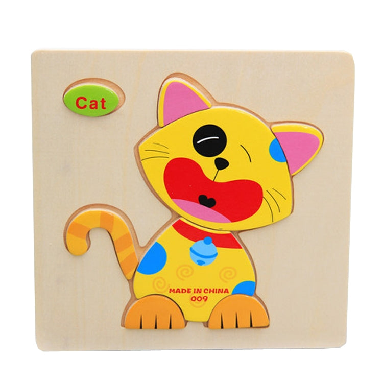 Children Educational Toy Wooden Cartoon Jigsaw Puzzle, Airplane, Cat, Friut, Train, Rooster, Fox, Ship, Pony, Crab, Cow, Fish, Mouse, Grape, Cherry, Pineapple, Bear, Rocket, Helicopter, Deer, Turtle, Truck, Excavator, Helium Balloon, Dragonfly