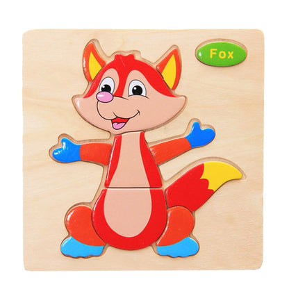 Children Educational Toy Wooden Cartoon Jigsaw Puzzle, Airplane, Cat, Friut, Train, Rooster, Fox, Ship, Pony, Crab, Cow, Fish, Mouse, Grape, Cherry, Pineapple, Bear, Rocket, Helicopter, Deer, Turtle, Truck, Excavator, Helium Balloon, Dragonfly