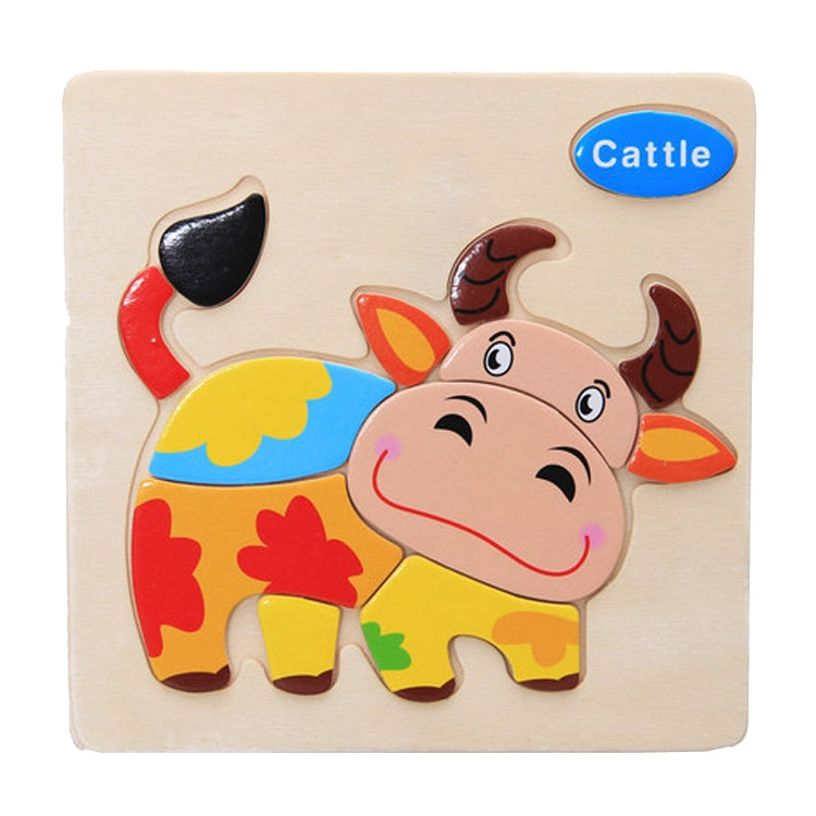 Children Educational Toy Wooden Cartoon Jigsaw Puzzle, Airplane, Cat, Friut, Train, Rooster, Fox, Ship, Pony, Crab, Cow, Fish, Mouse, Grape, Cherry, Pineapple, Bear, Rocket, Helicopter, Deer, Turtle, Truck, Excavator, Helium Balloon, Dragonfly