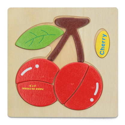Children Educational Toy Wooden Cartoon Jigsaw Puzzle, Airplane, Cat, Friut, Train, Rooster, Fox, Ship, Pony, Crab, Cow, Fish, Mouse, Grape, Cherry, Pineapple, Bear, Rocket, Helicopter, Deer, Turtle, Truck, Excavator, Helium Balloon, Dragonfly