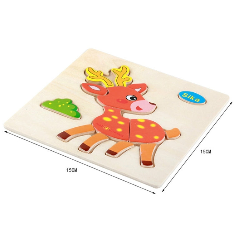 Children Educational Toy Wooden Cartoon Jigsaw Puzzle, Airplane, Cat, Friut, Train, Rooster, Fox, Ship, Pony, Crab, Cow, Fish, Mouse, Grape, Cherry, Pineapple, Bear, Rocket, Helicopter, Deer, Turtle, Truck, Excavator, Helium Balloon, Dragonfly