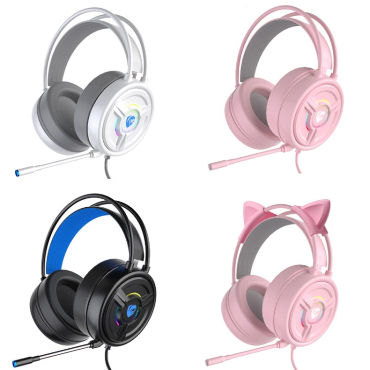 PANTSAN PSH-200 Wired Gaming Headset with Microphone, 3.5mm Pink