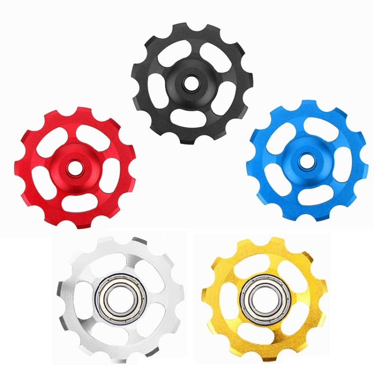 Mountain Bicycle Flywheel Guide Wheel, Red, Blue, Black, Gold, Silver