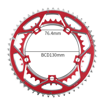 WEST BIKING 2-Piece 53t-39t Road Bike Aluminum Alloy Gear, WEST BIKING 53t-39t, WEST BIKING 2-Piece