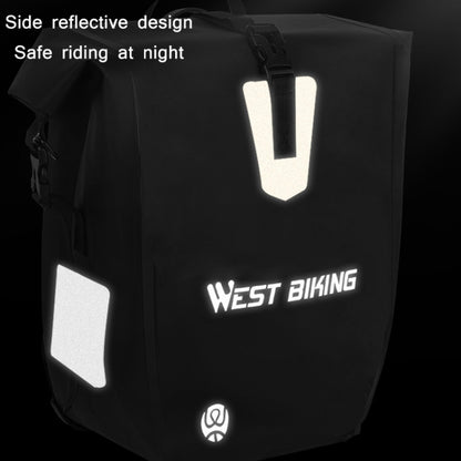 WEST BIKING 25L Mountain Bike Shelf Waterproof Reflective Camel Bag, WEST BIKING 25L Camel Bag
