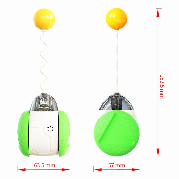 FSC-01 Electric Sounding Tumbler Cat Toy Funny Cat Ball, Yellow, Lake Blue, Green, Pink