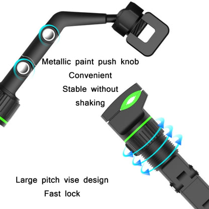 Multifunctional Vehicle-mounted Video Shooting Rearview Mirror Bracket, Green, Grey