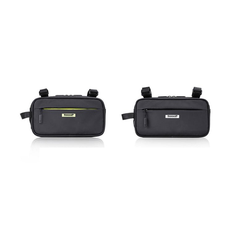 Rhinowalk X21921 2.5L Waterproof Bicycle Front Hanging Bag, Water Repellent (Matt Green), Water Repellent (Matt Black)