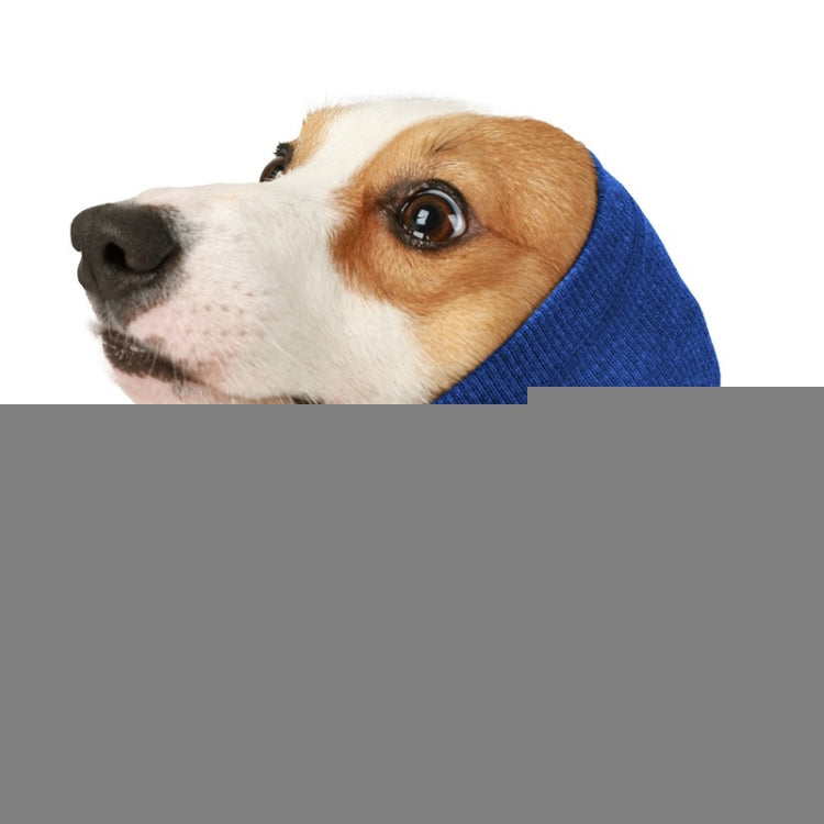 Dog Comforting Headgear Pet Scare Prevention Headscarf, L, S