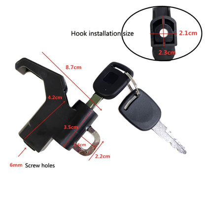 3 Sets Motorcycle Helmet Fixed Lock Hook, Motorcycle Helmet Fixed Lock Hook