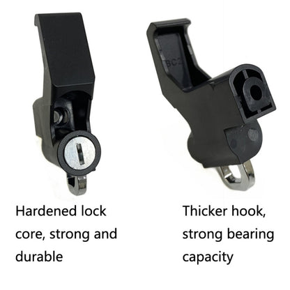 3 Sets Motorcycle Helmet Fixed Lock Hook, Motorcycle Helmet Fixed Lock Hook