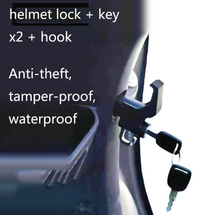 3 Sets Motorcycle Helmet Fixed Lock Hook, Motorcycle Helmet Fixed Lock Hook