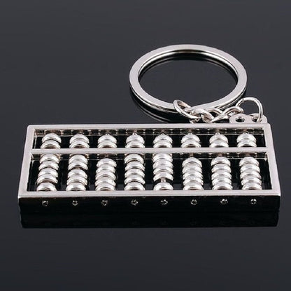 Creative Abacus Key Ring Pendant Creative Abacus Keychain, Abacus Shape