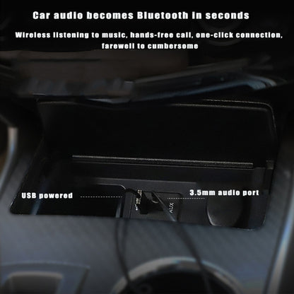 BY301 AUX Car Bluetooth 5.0 Receiver Mobile Call Bluetooth Adapter, BY301