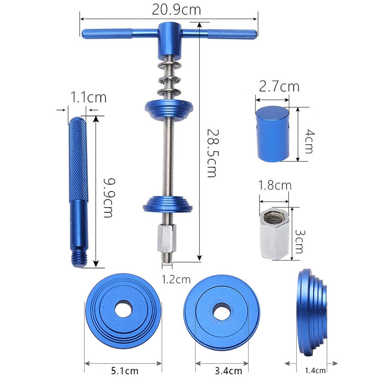 BG-2101 Mountain Bike Bowls Press-To-Enter Center Shaft Installation Disassembly Tool, BG-2101