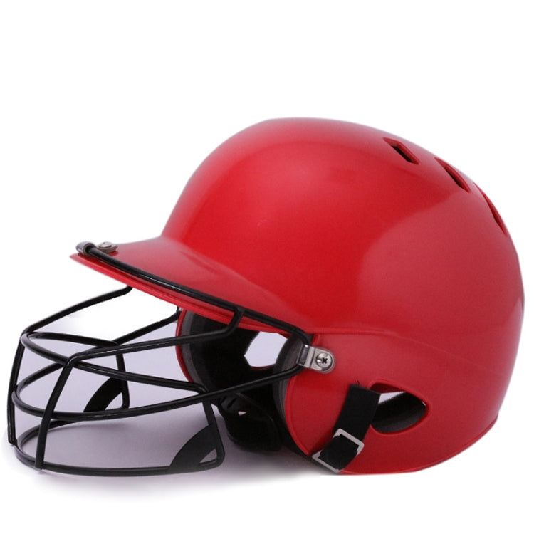 Head and Face Protection Baseball Helmet for Adults, Black, Blue, Red