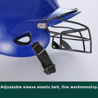 Head and Face Protection Baseball Helmet for Adults, Black, Blue, Red