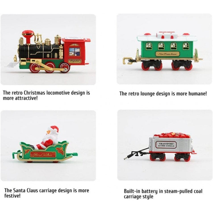 Electric Christmas Train Tree Decoration Rail Car Model, Rail Car Model(238-9)