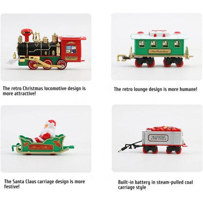 Electric Christmas Train Tree Decoration Rail Car Model, Rail Car Model(238-9)