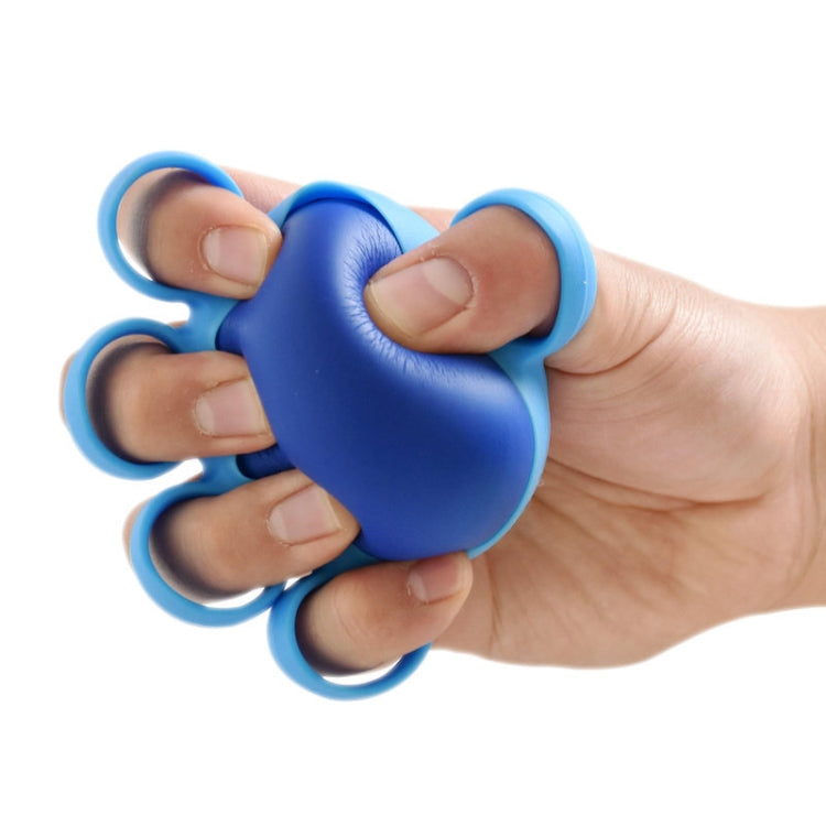 Five-Finger Grip Ball Finger Strength Rehabilitation Training Equipment, Specification: 25 Pound Round (Silicone Sleeve), 25 Pound Round (Silicone Sleeve), 10 Pound Round (Silicone Sleeve), 30 Pound Oval (Silicone Sleeve)