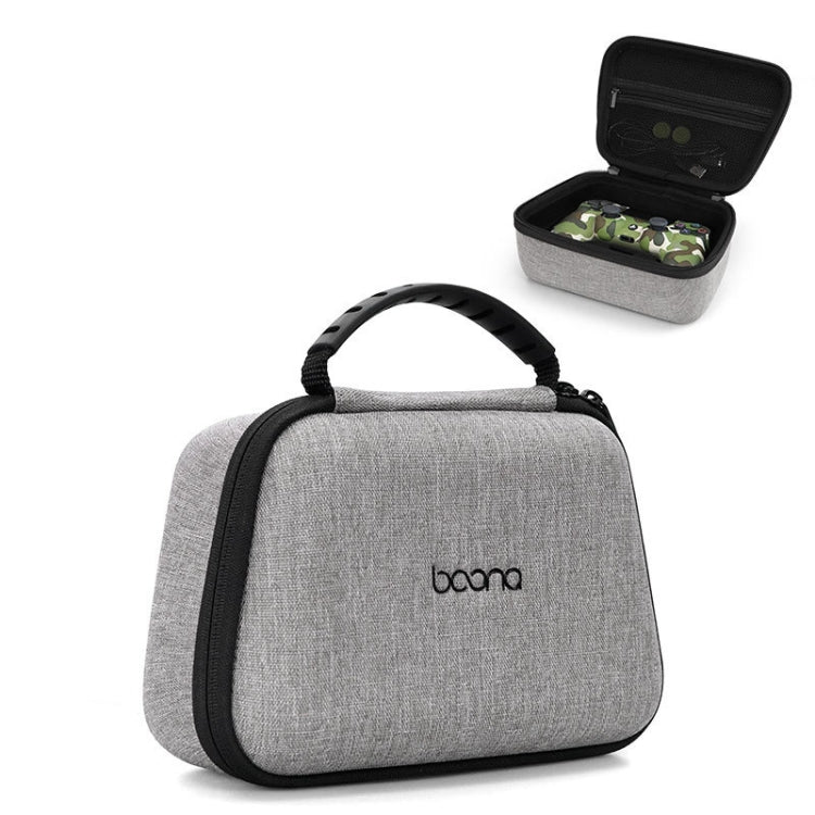 Baona EVA Hard Shell Gamepad Storage Bag For PS5 / PS4 / Xbox / Switch Pro, Style:, Single-layer Gray, Single-layer Black, Double-layer Gray, Double-layer  Black