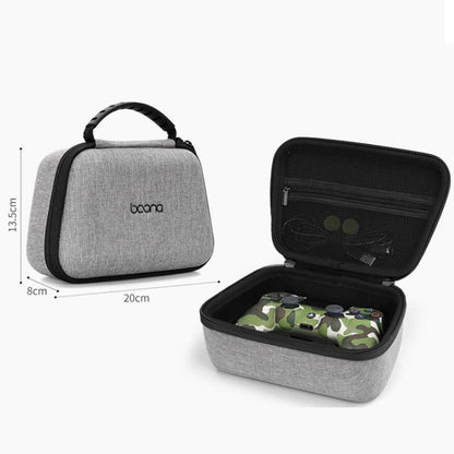 Baona EVA Hard Shell Gamepad Storage Bag For PS5 / PS4 / Xbox / Switch Pro, Style:, Single-layer Gray, Single-layer Black, Double-layer Gray, Double-layer  Black