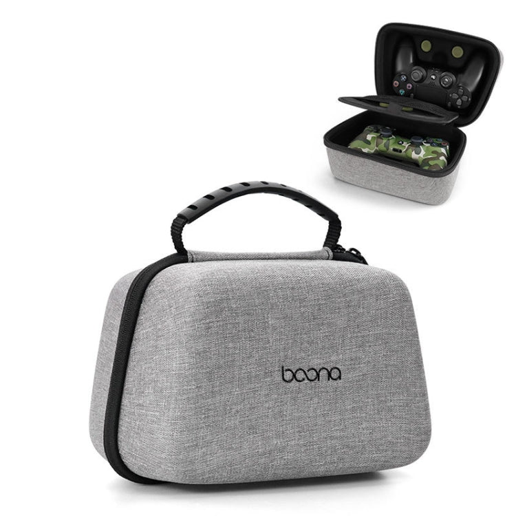 Baona EVA Hard Shell Gamepad Storage Bag For PS5 / PS4 / Xbox / Switch Pro, Style:, Single-layer Gray, Single-layer Black, Double-layer Gray, Double-layer  Black