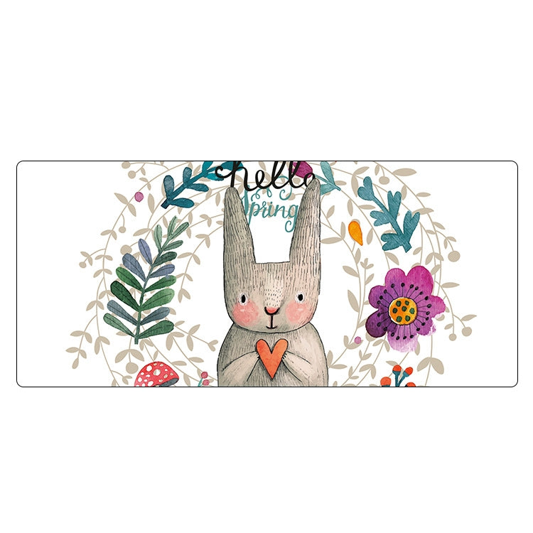 Cute Cartoon Non-Slip Desk Mat, Size:, 400 x 900 x 4mm Seaming, 400 x 900 x 5mm Seaming