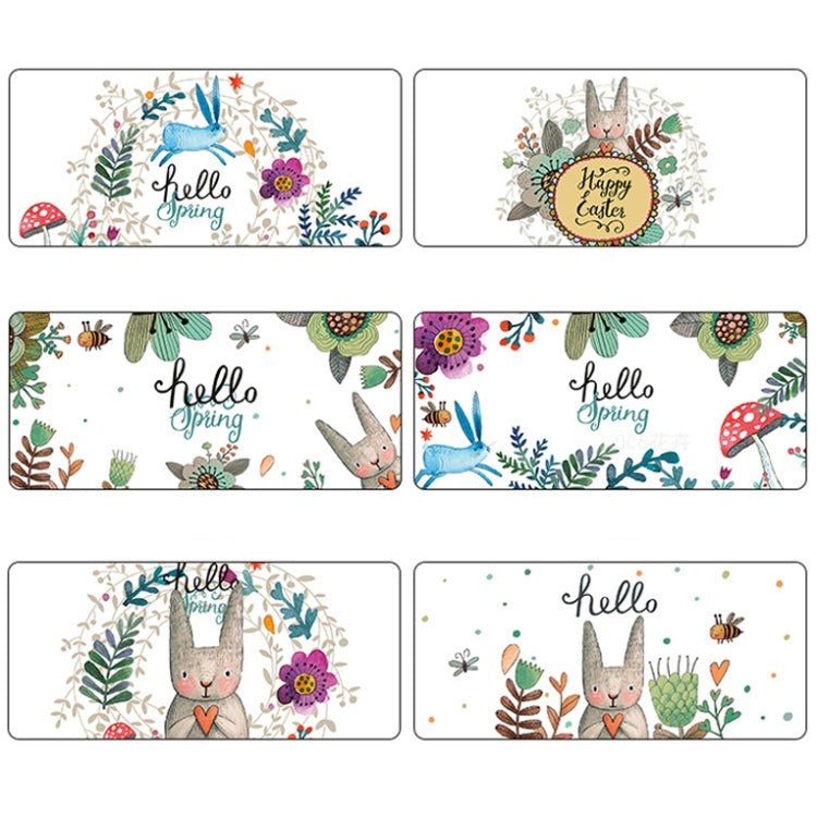 Cute Cartoon Non-Slip Desk Mat, Size:, 400 x 900 x 4mm Seaming, 400 x 900 x 5mm Seaming