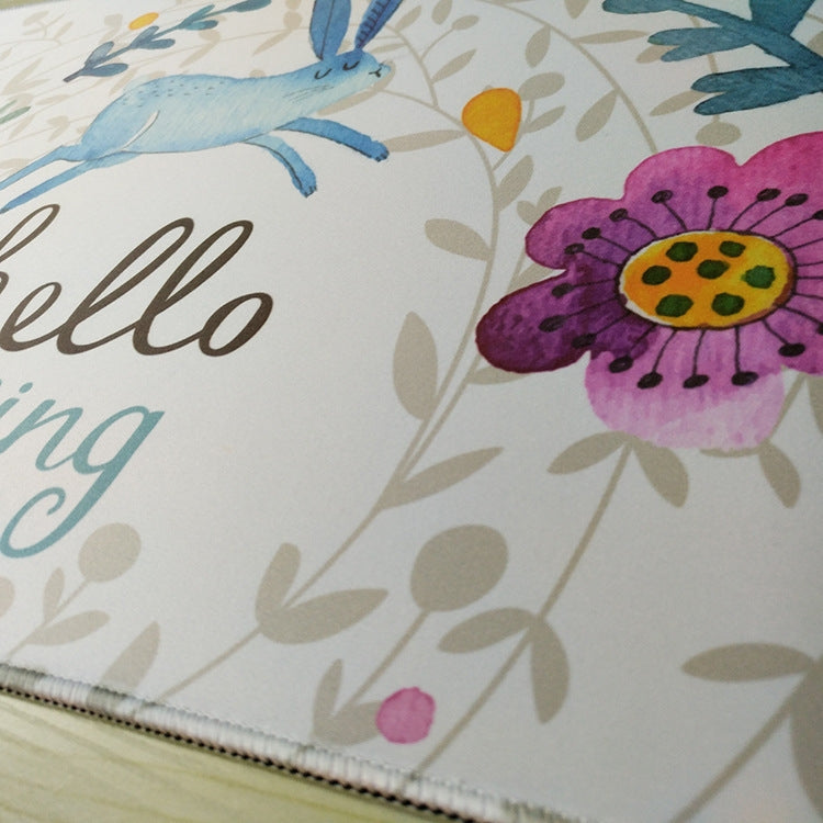 Cute Cartoon Non-Slip Desk Mat, Size:, 400 x 900 x 4mm Seaming, 400 x 900 x 5mm Seaming