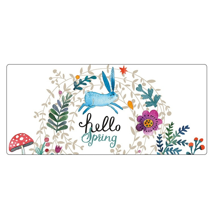 Cute Cartoon Non-Slip Desk Mat, Size:, 400 x 900 x 4mm Seaming, 400 x 900 x 5mm Seaming