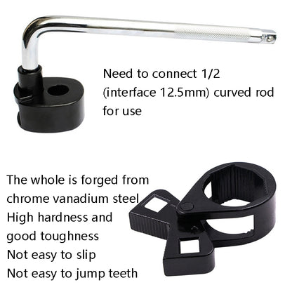 Directional Rudder Wrench Inner Ball Head Screw Rod Disassembly Tool, Multifunctional, Bidirectional, Universal