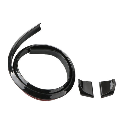 Car Universal Tail Paste Top Wing, 3.5cm Matte Black, 3.5cm Bright Black, 3.5cm Carbon Fiber Black, 4.5cm Carbon Fiber Black, 4.5cm Matte Black