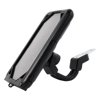 Motorcycle Bicycle Waterproof Mobile Phone Holder, Style:, Flat Button (6.5 inch), Rearview Mirror (6.5 inch), Handlebar (7 inch), Rearview Mirror (7 inch)