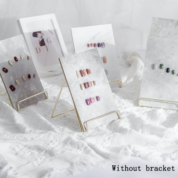 2 PCS Nail Art Photo Background Rock Pattern Display Board, A Style, B Style, C Style, D Style, E Style