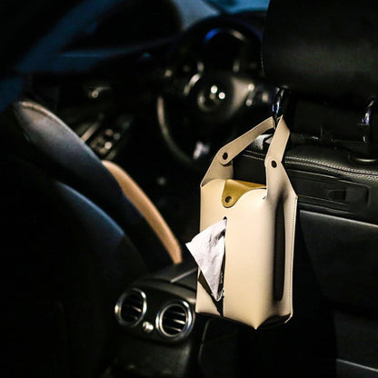 004 Suspended Car Hand Paper Towel Bag, Black, Royal Blue, Light Blue, Grey, Off White, Pink