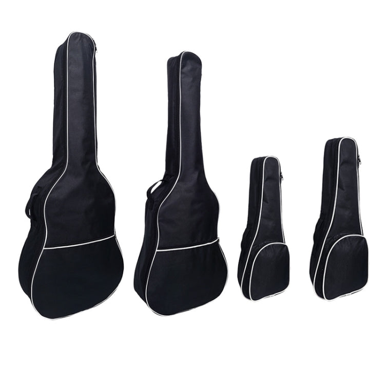 Cotton Padded Oxford Cloth Backpack, Spec:, For 38 inch Guitar, For 21 inch Ukulele, For 23 inch Ukulele